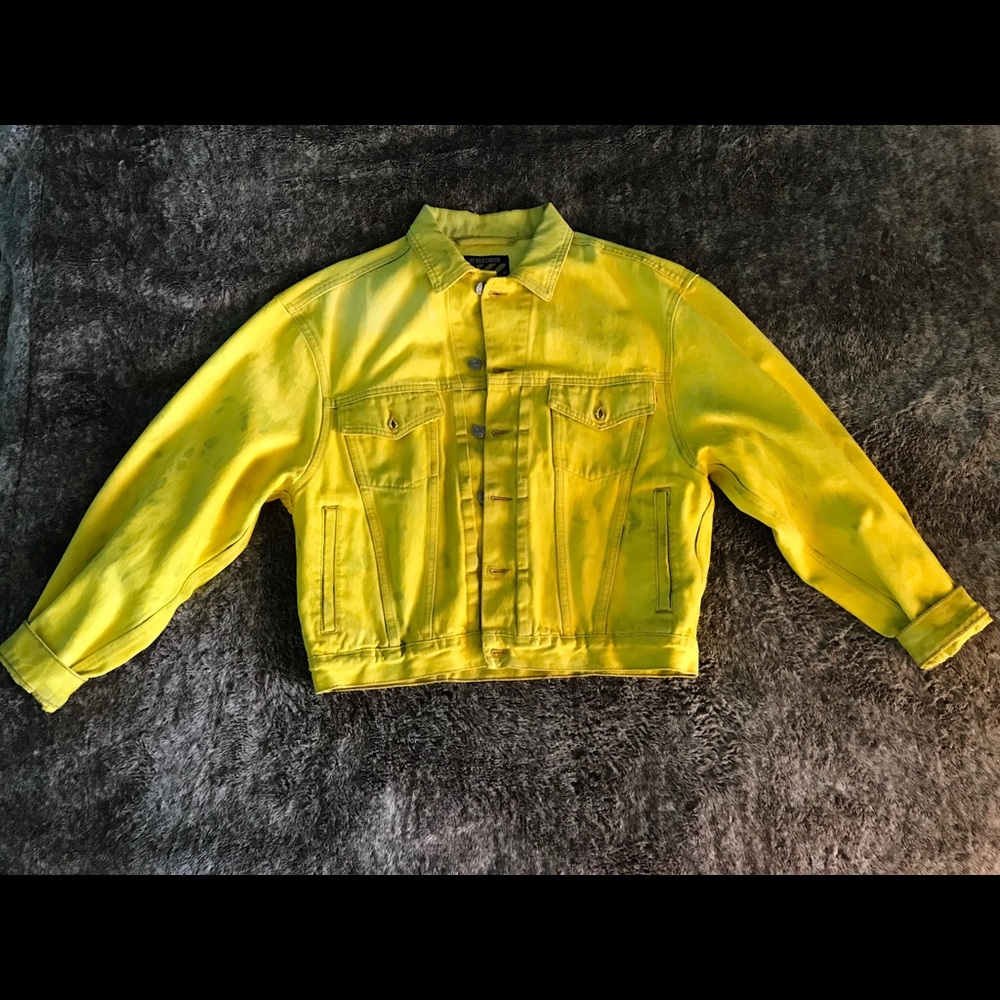 YELLOW DENIM JACKET 💛